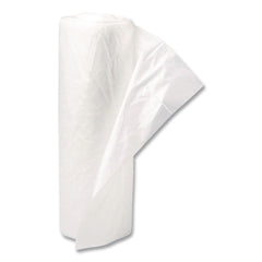 Inteplast Group 45 gal. 0.8 mil 40 in. x 46 in. Low-Density Commercial Can Liners - White (25 Bags/Roll, 4 Rolls/Carton)