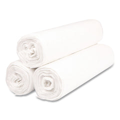 Inteplast Group 40 in. x 46 in. 45-Gallon 1.15 mil. Interleaved Roll Institutional Low-Density Can Liners - Natural (5-Rolls/Carton)