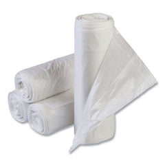 Inteplast Group VALH2433N8 High-Density 16 Gallon 24 in. x 31 in. Commercial Can Liners - Clear (1000/Carton)