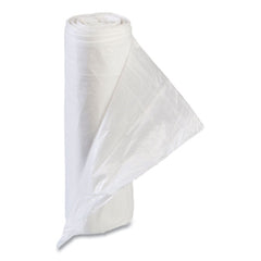 Inteplast Group VALH2433N8 High-Density 16 Gallon 24 in. x 31 in. Commercial Can Liners - Clear (1000/Carton)