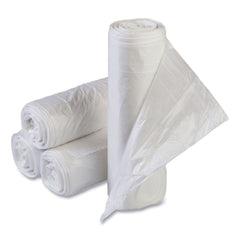 Inteplast Group VALH3340N11 High-Density 33 Gallon 33 in. x 39 in. Commercial Can Liners - Clear (500/Carton)