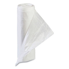 Inteplast Group VALH3340N11 High-Density 33 Gallon 33 in. x 39 in. Commercial Can Liners - Clear (500/Carton)