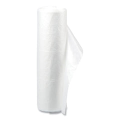 Inteplast Group VALH3860N14 High-Density 60 Gallon 38 in. x 58 in. Commercial Can Liners - Clear (200/Carton)