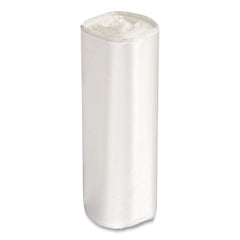 Inteplast Group VALH3860N22 High-Density 60 Gallon 38 in. x 58 in. Commercial Can Liners - Clear (150/Carton)