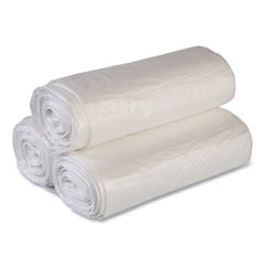 Inteplast Group VALH4348N16 High-Density 60 Gallon 14 microns 43 in. x 46 in. Commercial Can Liners - Clear (200/Carton)