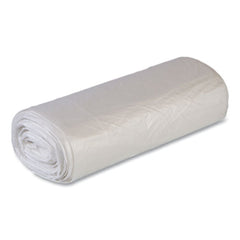 Inteplast Group VALH4348N16 High-Density 60 Gallon 14 microns 43 in. x 46 in. Commercial Can Liners - Clear (200/Carton)