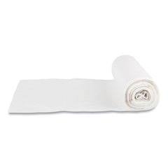 Inteplast Group WSL2424LTN 10 Gallon 0.35 mil 24 in. x 24 in. Coreless Perforated Roll Low-Density Commercial Can Liners - Clear (50 Bags/Roll, 20 Rolls/Carton)