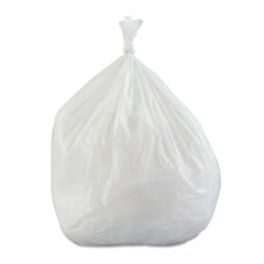 Inteplast Group 30 Gallon .7 mil 30 in. x 36 in. Low Density Can Liner - White (200/Carton)