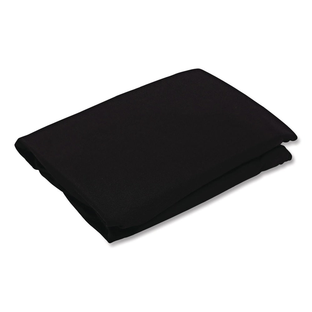 Iceberg 16631 iGear 30 in. x 96 in. Polyester Fabric Table Top Cap Cover - Black