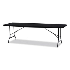 Iceberg 16631 iGear 30 in. x 96 in. Polyester Fabric Table Top Cap Cover - Black