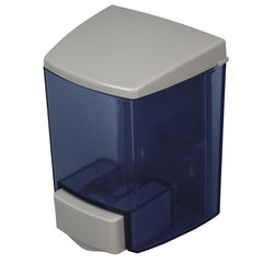 Impact ClearVu Encore 4.5 in. x 4 in. x 6.25 in. 30 oz Liquid Soap Dispenser - Gray