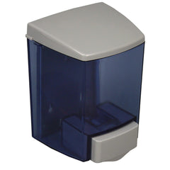Impact ClearVu Encore 4.5 in. x 4 in. x 6.25 in. 30 oz Liquid Soap Dispenser - Gray
