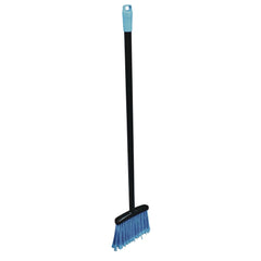 Impact T0015-01 36.86 in. Lobby Dust Pan Broom - Black/Blue (12/Carton)