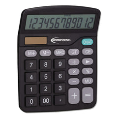 Innovera 12-Digit LCD Desktop Calculator