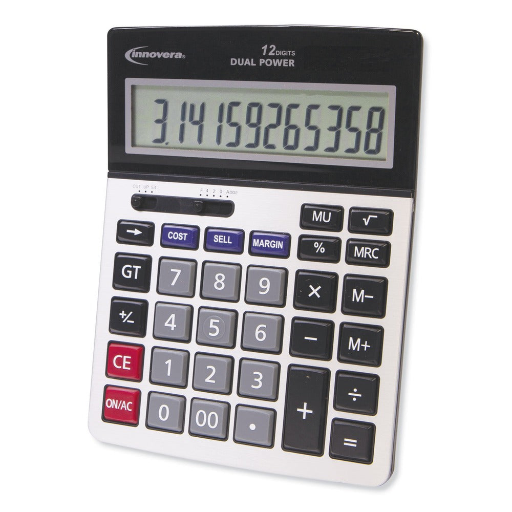 Innovera 12-Digit LCD Profit Analyzer Calculator