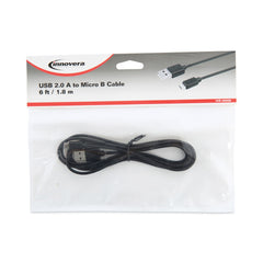 Innovera 6 ft. USB to Micro USB Cable - Black
