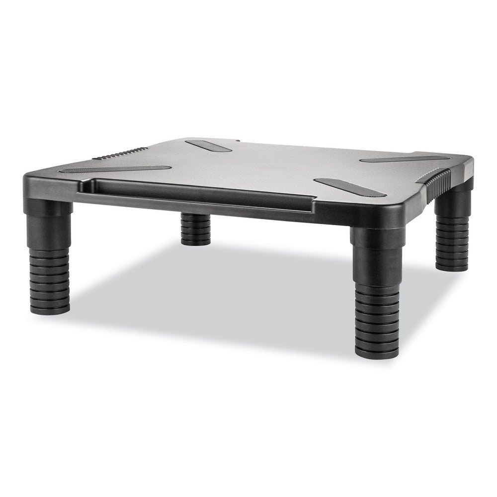 Innovera 13.13 in. x 13.5 in. x 4 in. Single Level Monitor Riser - Black