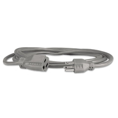 Innovera 13 Amps 9 ft. Heavy-Duty Indoor Extension Cord - Gray
