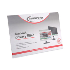 Innovera 16:9 Aspect Ratio Blackout Privacy Filter for 21.5 in. Widescreen Flat Panel Monitor