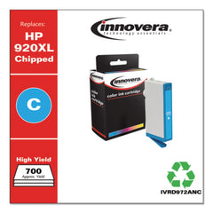 Innovera 700 Page-Yield Remanufactured Replacement for HP 920XL Ink Cartridge - Cyan
