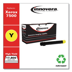 Factory Reconditioned Innovera 17800 Page-Yield Remanufactured High-Yield Toner Replacement for 106R01438 - Yellow