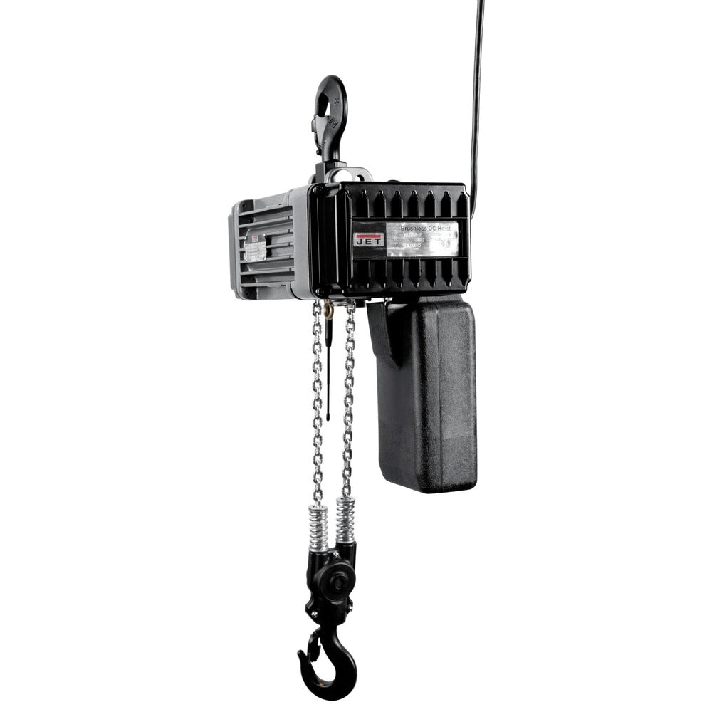 JET 120V 10 Amp Trademaster Brushless 1/4 Ton 20 ft. Lift Corded Electric Chain Hoist