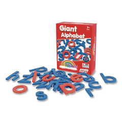 Junior Learning Inc 3 in. Tall Lowercase Letters Rainbow Giant Alphabet - Blue Consonants/Red Vowels
