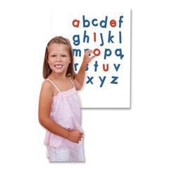 Junior Learning Inc 3 in. Tall Lowercase Letters Rainbow Giant Alphabet - Blue Consonants/Red Vowels