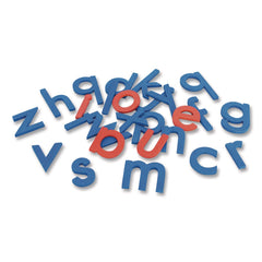Junior Learning Inc 3 in. Tall Lowercase Letters Rainbow Giant Alphabet - Blue Consonants/Red Vowels