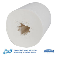 Scott 8 in. x 15 in. 2-Ply Essential Center-Pull Towels - White (4 Rolls/Carton)