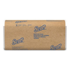 Scott 01804 9.2 in. x 9.4 in. 1-Ply Essential Multi-Fold Towels - White (4000/Carton)