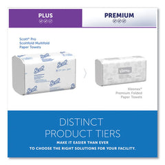 Scott 7.8 in. x 12.4 in. 1-Ply Pro Scottfold Towels - White (25 Packs/Carton)