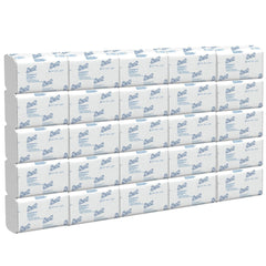 Scott 7.8 in. x 12.4 in. 1-Ply Pro Scottfold Towels - White (25 Packs/Carton)