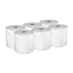 Scott 02001 8 in. x 950 ft. 1-Ply Essential High Capacity Hard Roll Towel - White (6 Rolls/Carton)