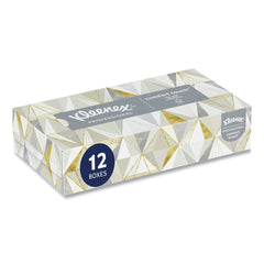 Kleenex 2-Ply Facial Tissue for Business - White (12 Boxes/Carton)