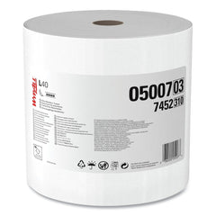 WypAll 750/Roll L40 Wipers Jumbo Roll - White