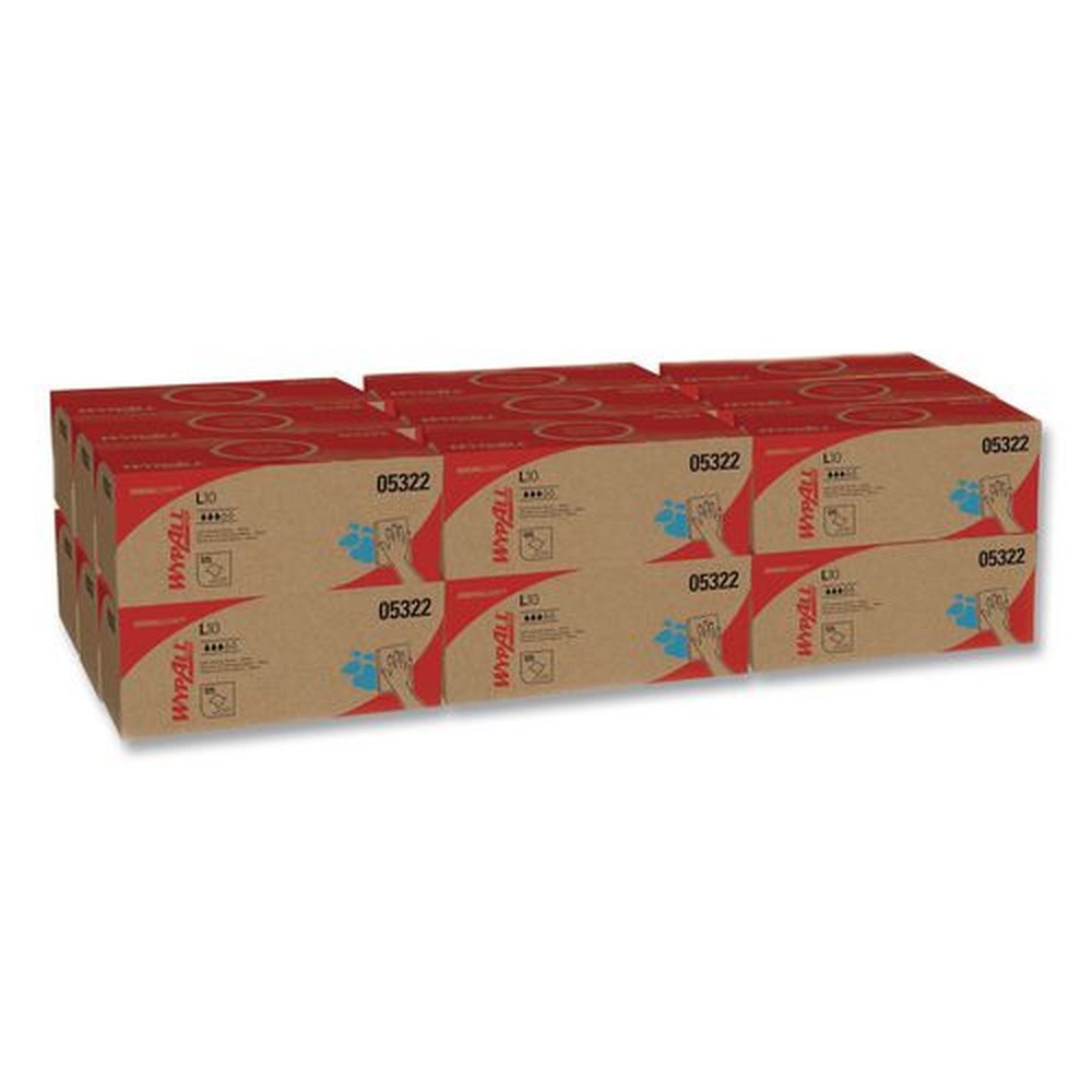 WypAll L10 12 in. x 10.25 in. POP-UP Box Towels - White (125/Box, 18 Boxes/Carton)