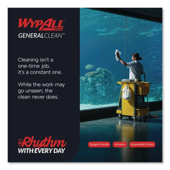 WypAll L10 12 in. x 10.25 in. POP-UP Box Towels - White (125/Box, 18 Boxes/Carton)