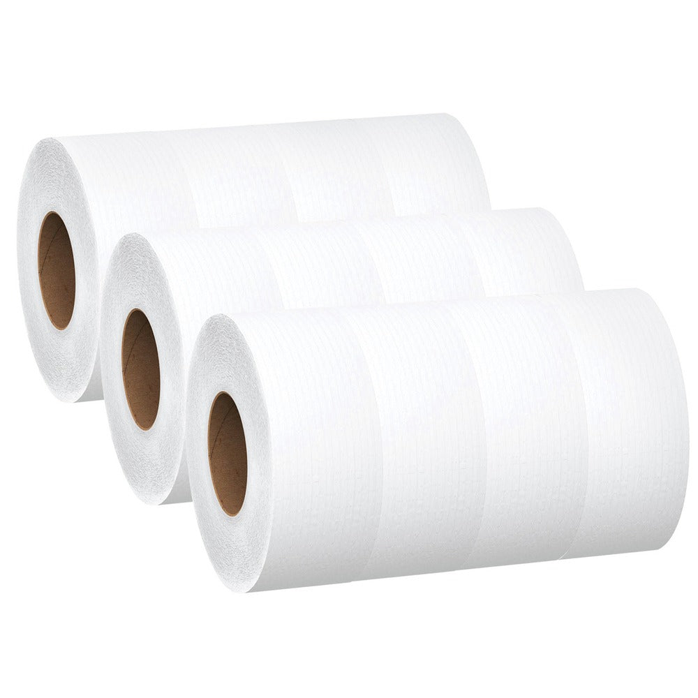 Scott Essential 3.55 in. x 2000 ft. Septic Safe JRT Jumbo Roll Bathroom Tissue - White (12 Rolls/Carton)