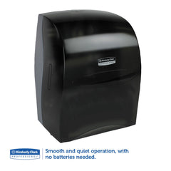 Kimberly-Clark Professional Sanitouch Hard Roll 12.63 in. x 10.2 in. x 16.13 in. Towel Dispenser - Smoke