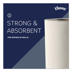 Kleenex 13964 11 in. x 10.4 in. Premiere Kitchen Roll Towels - White (24-Rolls/Carton)