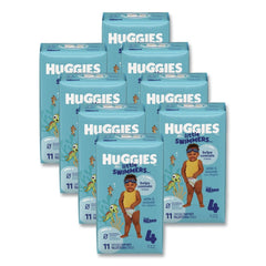 Huggies 24 lbs. to 34 lbs. Little Swimmers - Size 4/Blue (8/Carton)