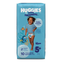 Huggies 32 lbs. and Up Little Swimmers - Size 5-6/Blue (8/Carton)