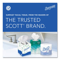 Surpass 2-Ply Pop-Up Box Facial Tissue for Business - White (110/Box, 36 Boxes/Carton)