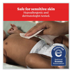 Huggies Natural Care 3.88 in. x 6.6 in. 1-Ply Sensitive Baby Wipes - Unscented White (552/Carton)