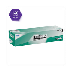 Kimtech Kimwipes 14.7 in. x 16.6 in. Delicate Task Wipers - Unscented, White (2100/Carton)