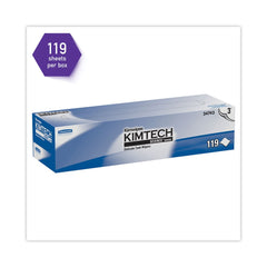 Kimtech Kimwipes 11.8 in. x 11.8 in. 3-Ply Delicate Task Wipers - Unscented, White (1785/Carton)