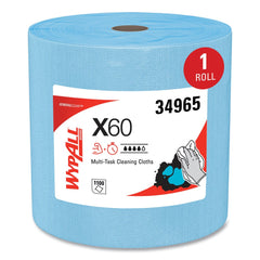 WypAll 12.2 in. x 13.4 in. General Clean Jumbo Roll X60 Cloths - Blue (1100/Roll)