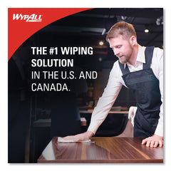 WypAll 12.2 in. x 13.4 in. General Clean Jumbo Roll X60 Cloths - Blue (1100/Roll)