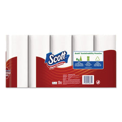 Scott 56674 7.31 in. x 11 in. Choose-A-Sheet 1-Ply Kitchen Roll Paper Towels - White (30/Carton)
